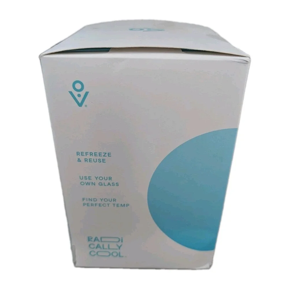 VoChill One Stemmed Wine Chiller Quartz NEW in Box VC-ST-OO-QTZ-1 Wine Cooler
